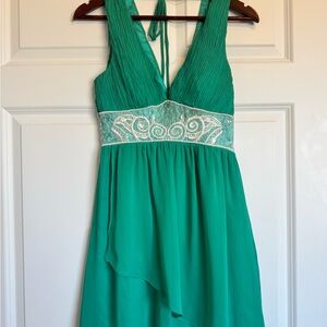 Emerald Green Maxi Dress